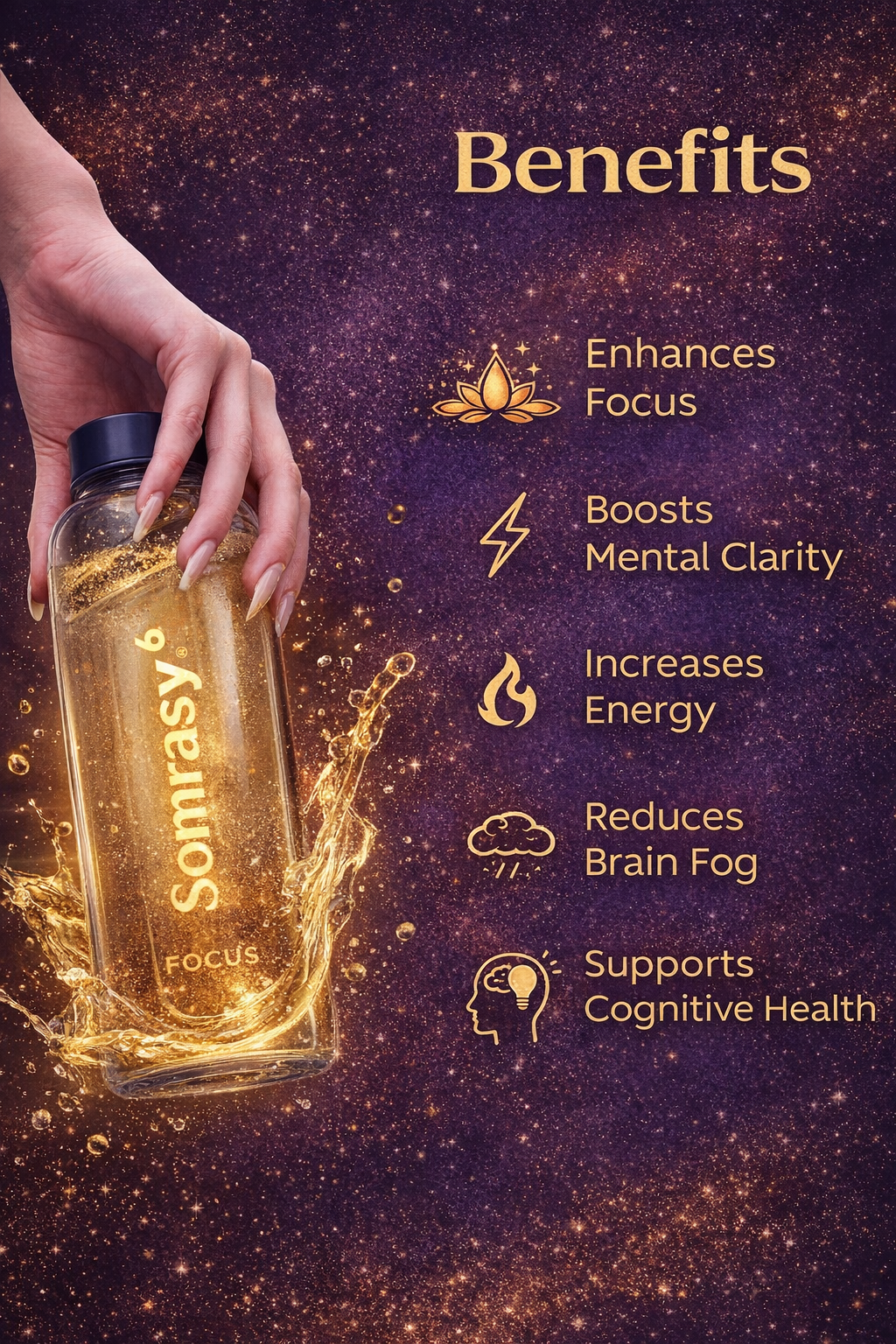 Somras9 Focus — Peak Mental Performance Without the Jitters
