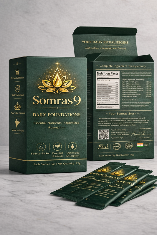Somras9 Daily Foundations — India's #1 All-In-One Nutrition
