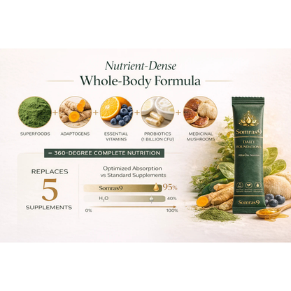 Somras9 Daily Foundations — India's #1 All-In-One Nutrition
