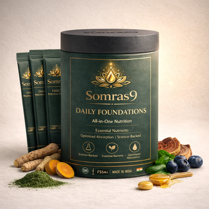 Somras9 Daily Foundations — India's #1 All-In-One Nutrition