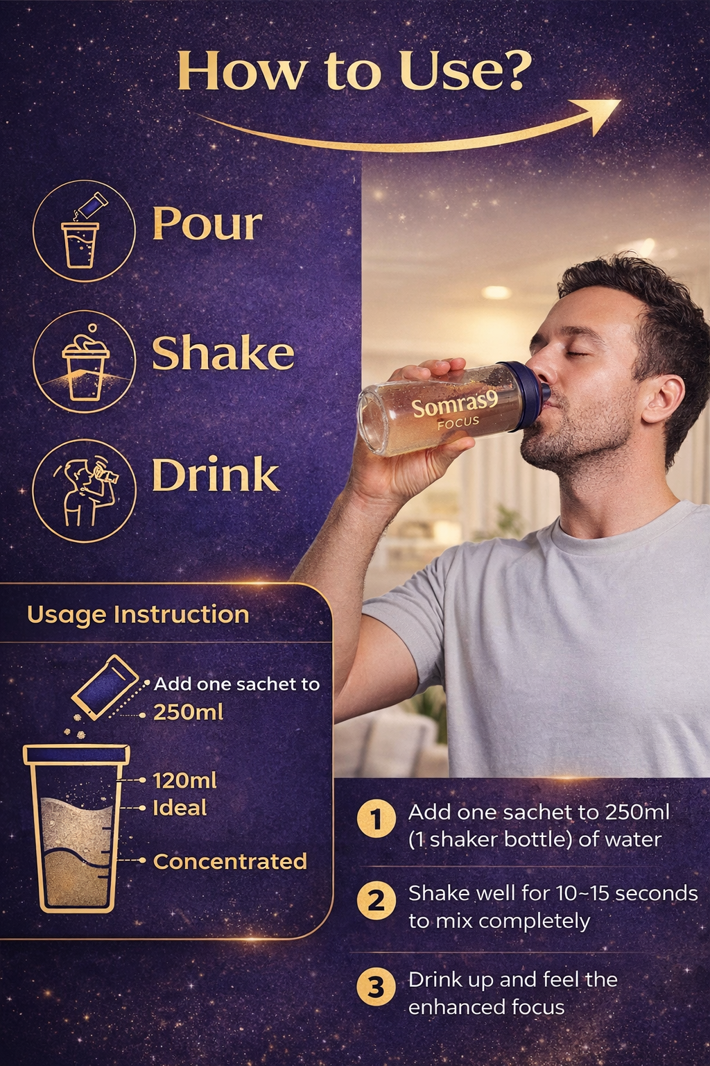 Somras9 Focus — Peak Mental Performance Without the Jitters